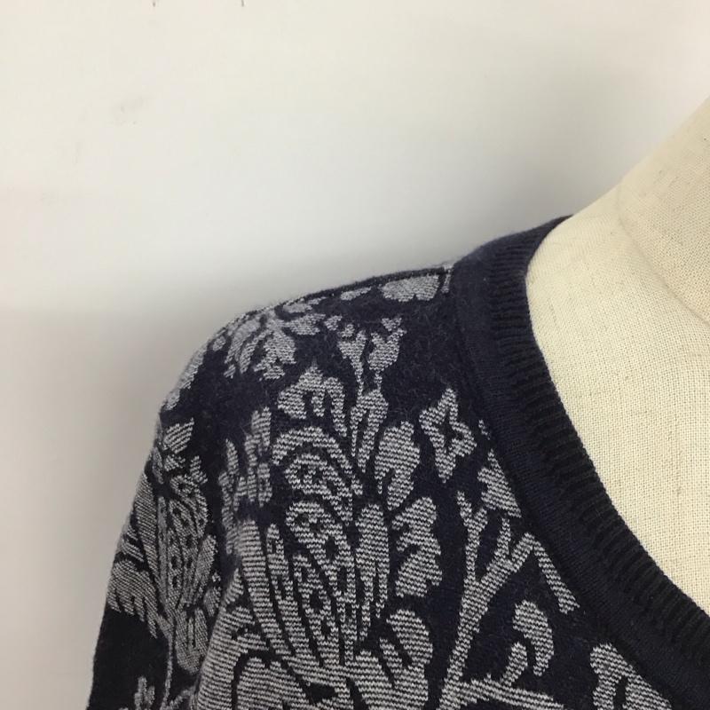 ビューティアンドユースユナイテッドアローズ BEAUTY&YOUTH UNITED ARROWS ニット、セーター 長袖  紺 / ネイビー /  レディース USED 古着 中古 10106645