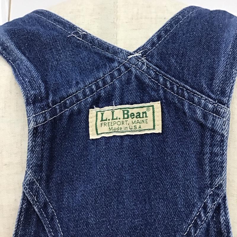 エルエルビーン L.L.Bean サロペット・オーバーオール サロペット、オーバーオール オーバーオール オールインワン ワイドパンツ カジュアルパンツ 無地 インディゴ / インディゴ /  メンズ USED 古着 中古 10122786