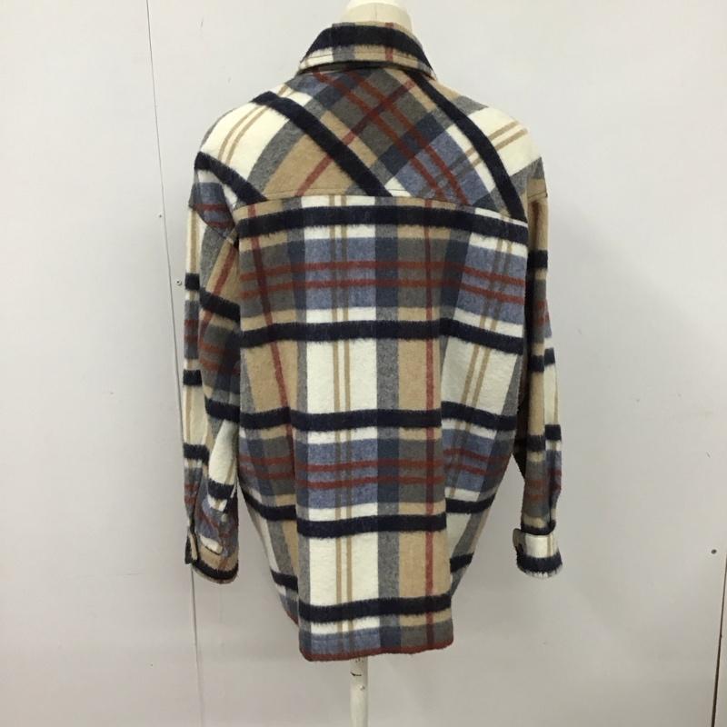 ザラ ZARA シャツ、ブラウス 長袖 長袖シャツ チェックシャツ カラーシャツ S チェック マルチカラー / マルチカラー / レディース USED 古着 中古 10127902