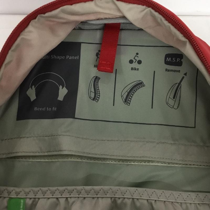ファウデ VAUDE リュックサック、デイパック リュックサック、デイバッグ 12095 WO Varyd 20 登山 トレッキング 20L ロゴ、文字 えんじ / ワインレッド / レディース USED 古着 中古 10131914