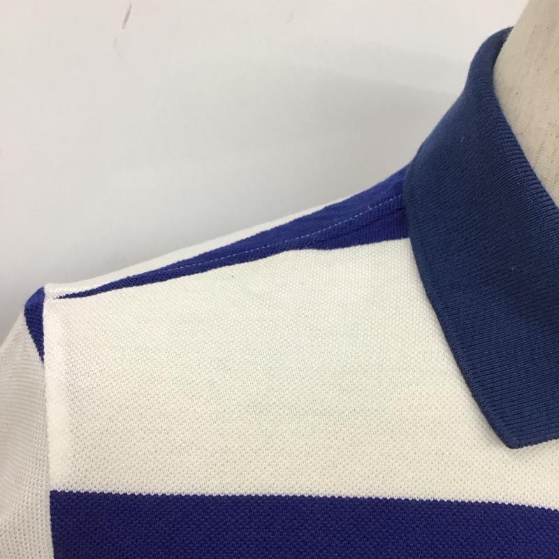 ラコステ LACOSTE ポロシャツ 半袖 半袖ポロシャツ カラーシャツカットソー 半袖カットソー 3 ボーダー柄 マルチカラー / マルチカラー /  メンズ USED 古着 中古 10111171