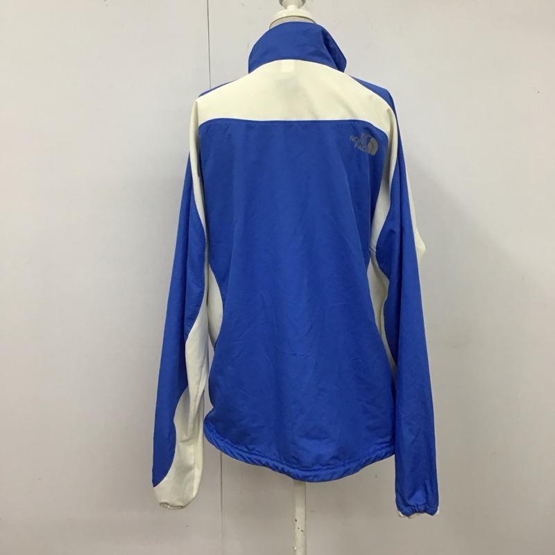 ザノースフェイス THE NORTH FACE ジャケット、上着 ジャケット、ブレザー BG506322 ブルゾン FLIGHT SERIES L ロゴ、文字 青 / ブルー / X 白 / ホワイト / レディース USED 古着 中古 10122135