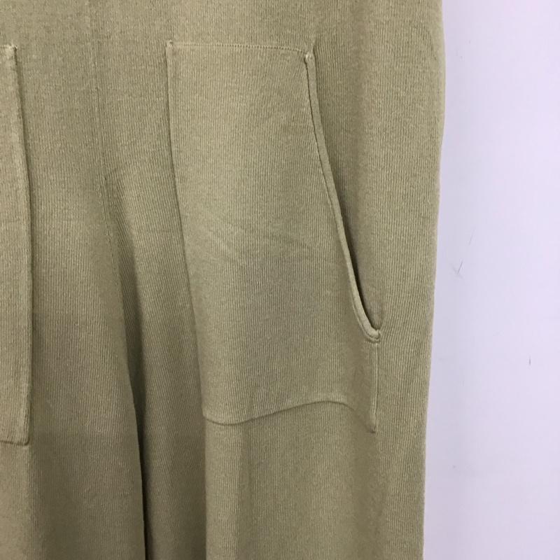 ザラ ZARA サロペット・オーバーオール サロペット、オーバーオール S 無地 薄緑 / ライトグリーン / レディース USED 古着 中古 10137454