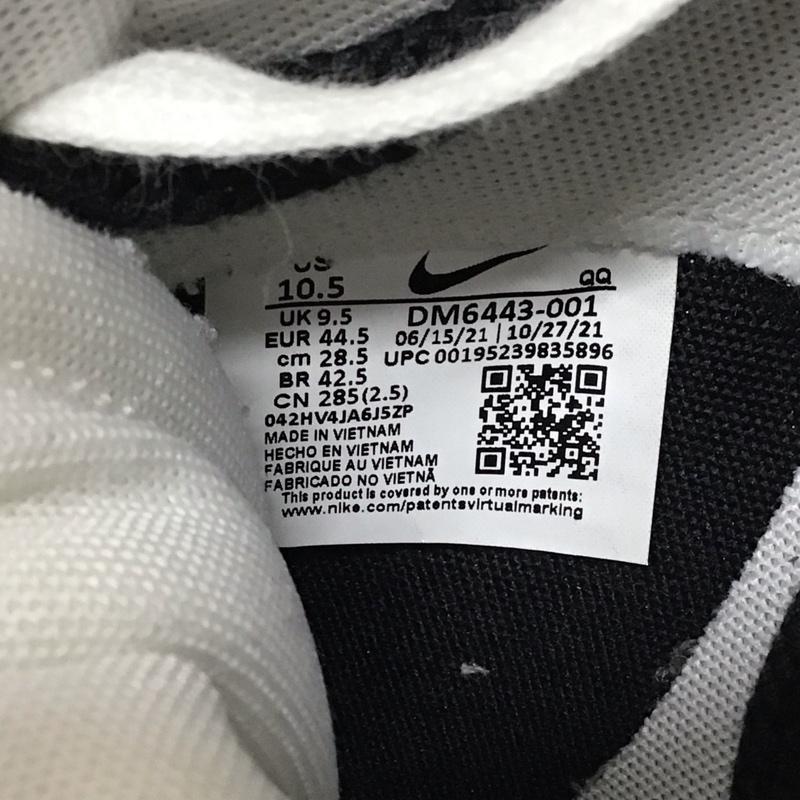ナイキ NIKE スニーカー スニーカー DM6443-001 BLAZER LOW SACAI 28.5cm 箱有 28.5cm ロゴ、文字 黒 / ブラック / X 白 / ホワイト / メンズ USED 古着 中古 10117942
