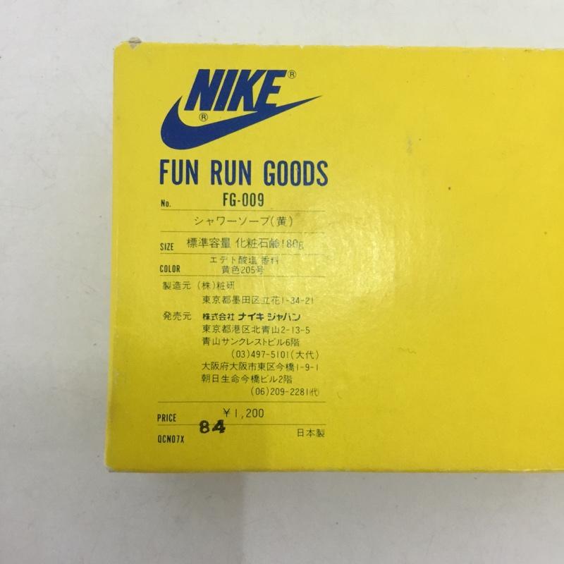 ナイキ NIKE ファッション小物 ファッション小物 FG-009 シャワーソープ 箱有 ロゴ、文字 黄 / イエロー / メンズ USED 古着 中古 10150205