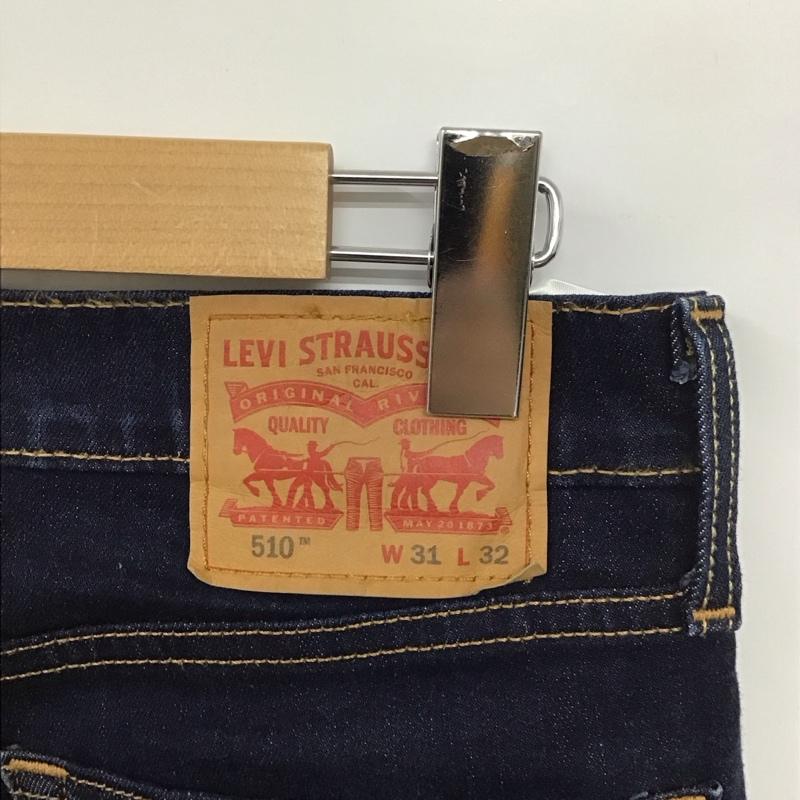 リーバイス Levi s パンツ デニム、ジーンズ 31インチ 無地 インディゴ / インディゴ / メンズ USED 古着 中古 10130027