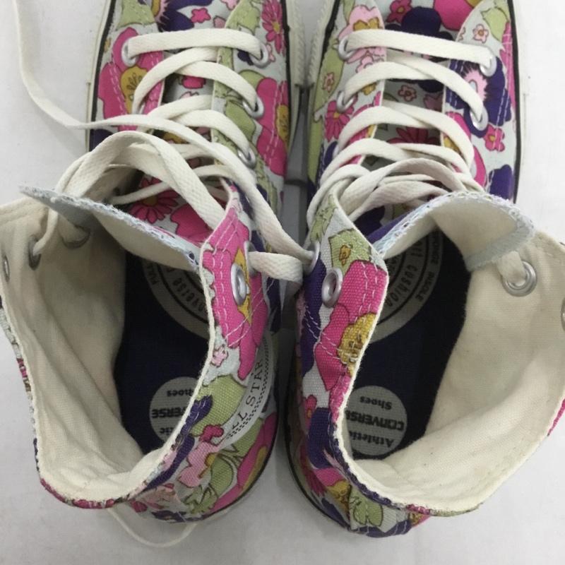 コンバース CONVERSE スニーカー スニーカー 5C1284 グローリー HI 24cm 24.0cm 花柄 マルチカラー / マルチカラー / レディース USED 古着 中古 10138322