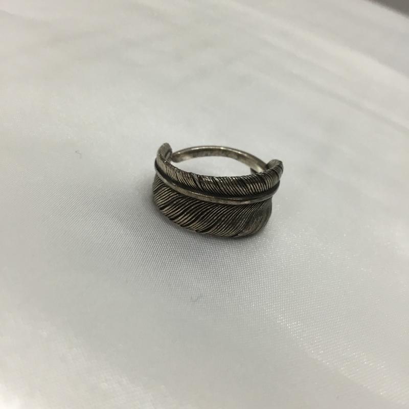 ポールスミス Paul Smith アクセサリー 指輪 フェザーシルバーリング 羽根 7号 銀 / シルバー / メンズ USED 古着 中古 10109161