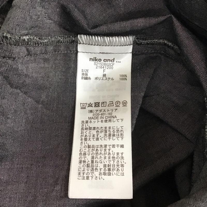 ニコアンド niko and... シャツ、ブラウス 長袖 FREE 無地 マルチカラー / マルチカラー / レディース USED 古着 中古 10110332