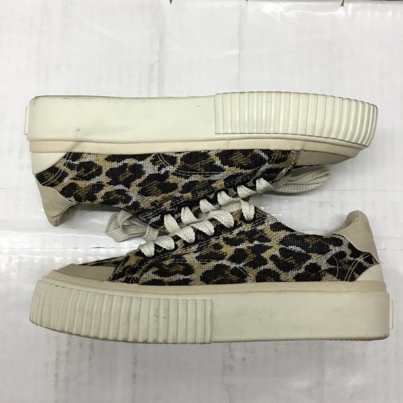 ザラ ZARA スニーカー スニーカー 5355 010 202 23cm 23.0cm ヒョウ柄・レオパード柄 マルチカラー / マルチカラー / レディース USED 古着 中古 10109206