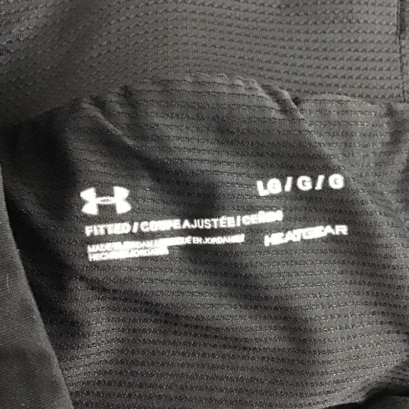 アンダーアーマー UNDER ARMOUR パンツ ショートパンツ L ロゴ、文字 X プリント 黒 / ブラック / メンズ USED 古着 中古 10133102