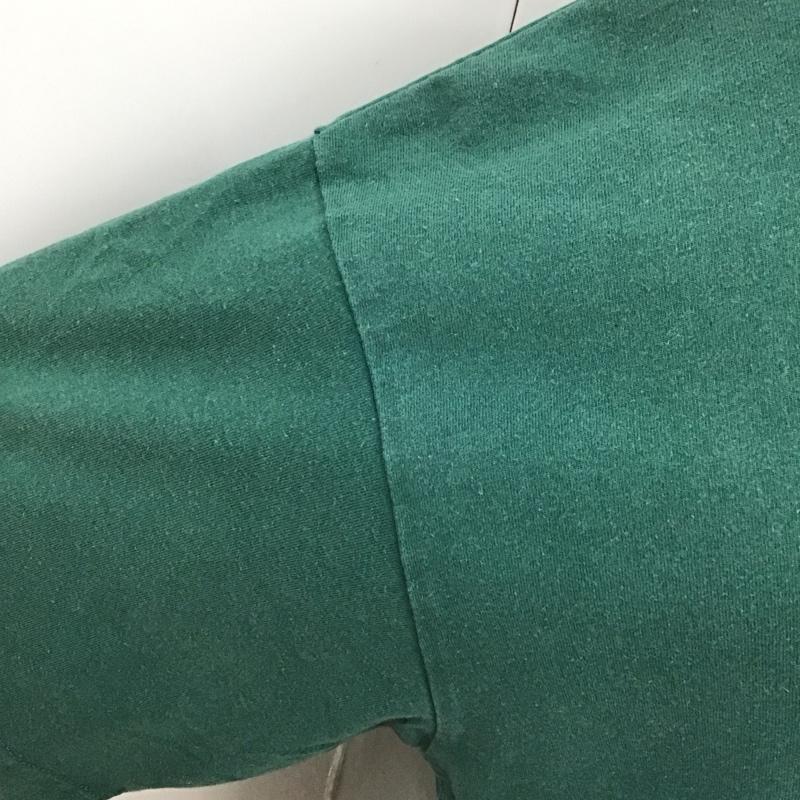 マウジー MOUSSY Tシャツ 半袖 010baq90-5550 MAKINGTSJ 半袖カットソー プリントTシャツ FREE ロゴ、文字 緑 / グリーン / レディース USED 古着 中古 10116317
