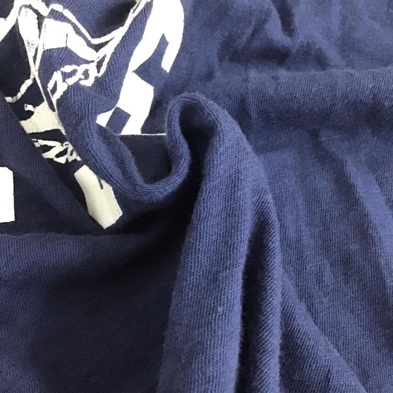 ポロラルフローレン POLO RALPH LAUREN Tシャツ 半袖 半袖カットソー プリントTシャツ クルーネックカットソー S プリント 紺 / ネイビー / レディース USED 古着 中古 10113041