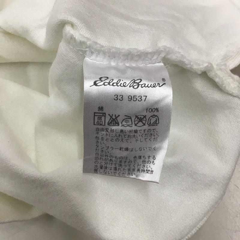 エディーバウアー Eddie Bauer ポロシャツ 半袖 半袖ポロシャツ カラーシャツ 半袖カットソー S ロゴ、文字 白 / ホワイト / X 緑 / グリーン / X 紺 / ネイビー / X 赤 / レッド /  メンズ USED 古着 中古 10111679