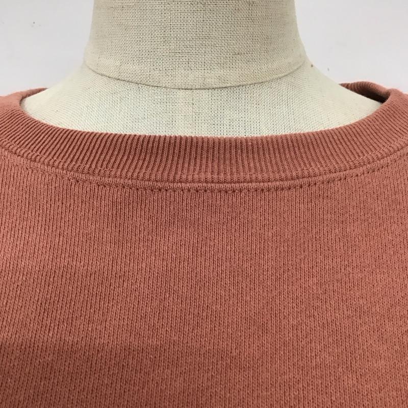 フリークスストア FREAK S STORE トレーナー 長袖 FREE 無地 桃 / ピンク / レディース USED 古着 中古 10114154