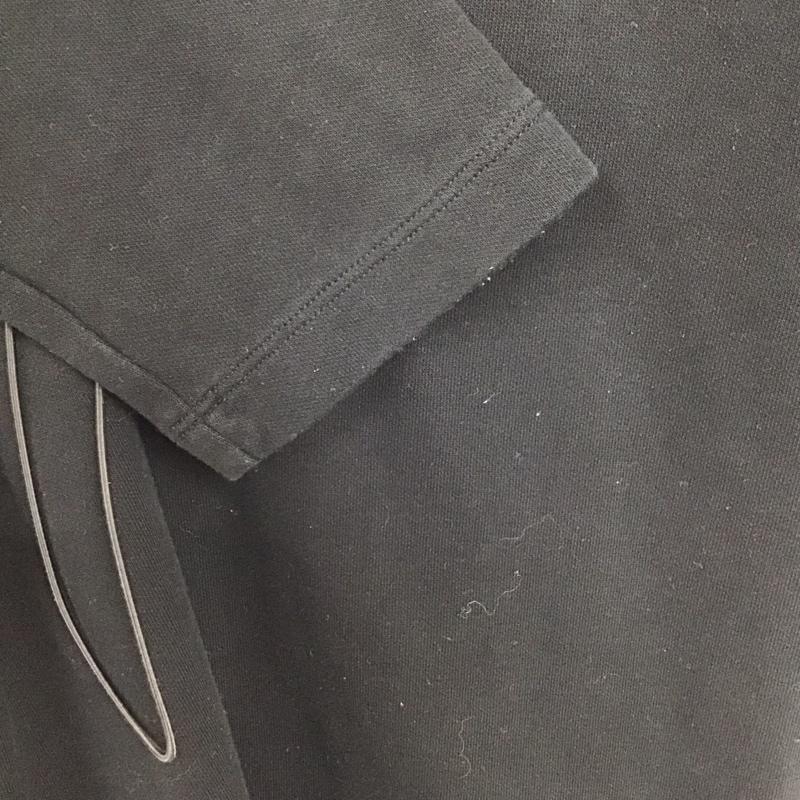 ザラ ZARA ワンピース ロングスカート 長袖ロングワンピース クルーネック フレアワンピース S 無地 黒 / ブラック / レディース USED 古着 中古 10136023