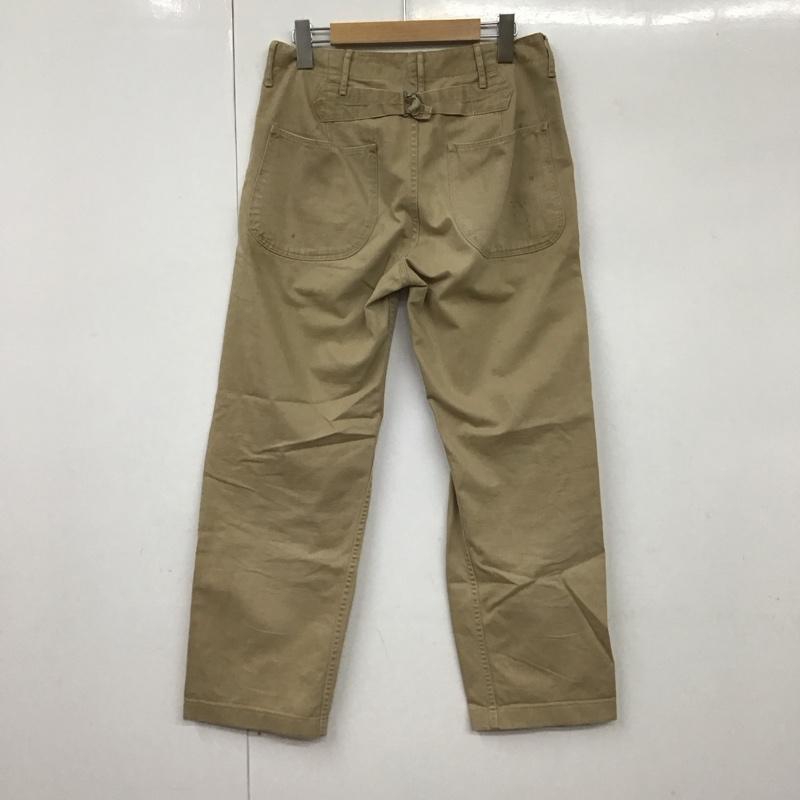 オアスロウ orSlow パンツ チノパン チノパン ワイドパンツ カジュアルパンツ 1 無地 ベージュ / ベージュ / メンズ USED 古着 中古 10130323