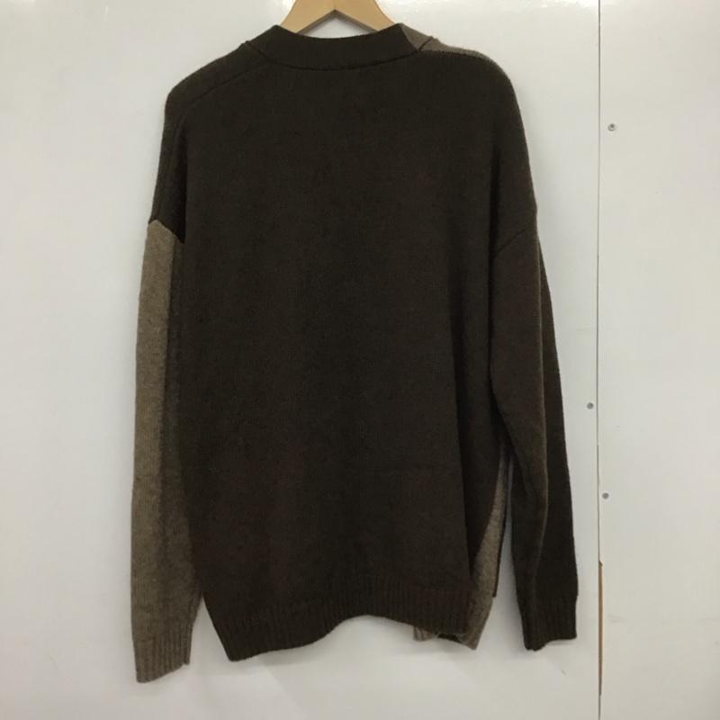 ザラ ZARA カーディガン 長袖 M 無地 茶 / ブラウン / レディース USED 古着 中古 10133455