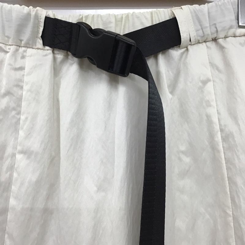 ジーナシス JEANASIS スカート ロングスカート JS050886CF ロングスカート フレアスカート FREE 無地 白 / ホワイト / レディース USED 古着 中古 10135801