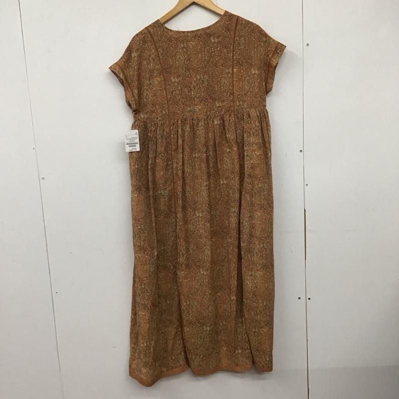 フリークスストア FREAK S STORE ワンピース ロングスカート インドペイズリースキッパーワンピース タグ付 S 総柄 橙 / オレンジ / レディース USED 古着 中古 10137477
