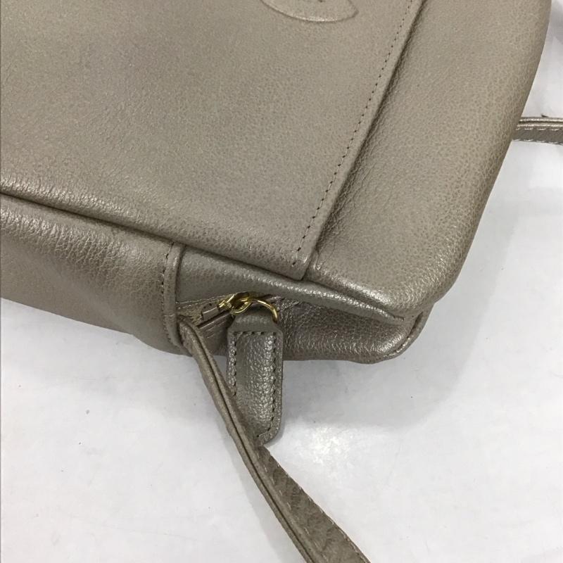 ミラ・ショーン mila schon ショルダーバッグ ショルダーバッグ ワンポイント 灰 / グレー / レディース USED 古着 中古 10134086