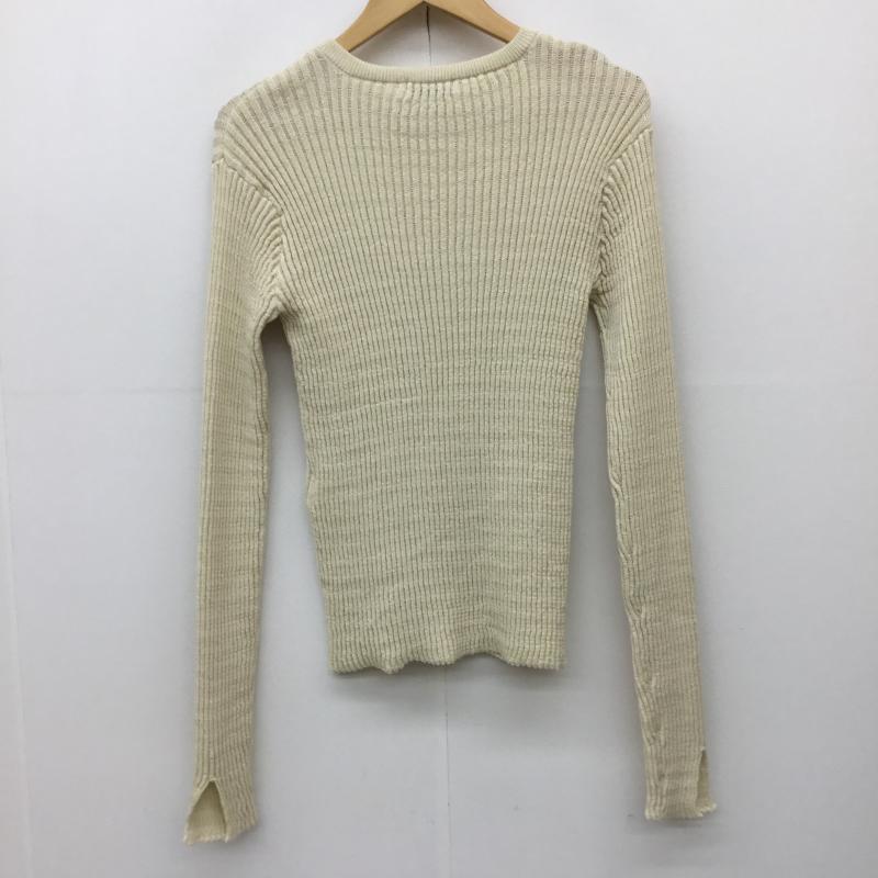フリークスストア FREAK S STORE カットソー 長袖 ニットカットソー FREE 無地 ベージュ / ベージュ / レディース USED 古着 中古 10139807