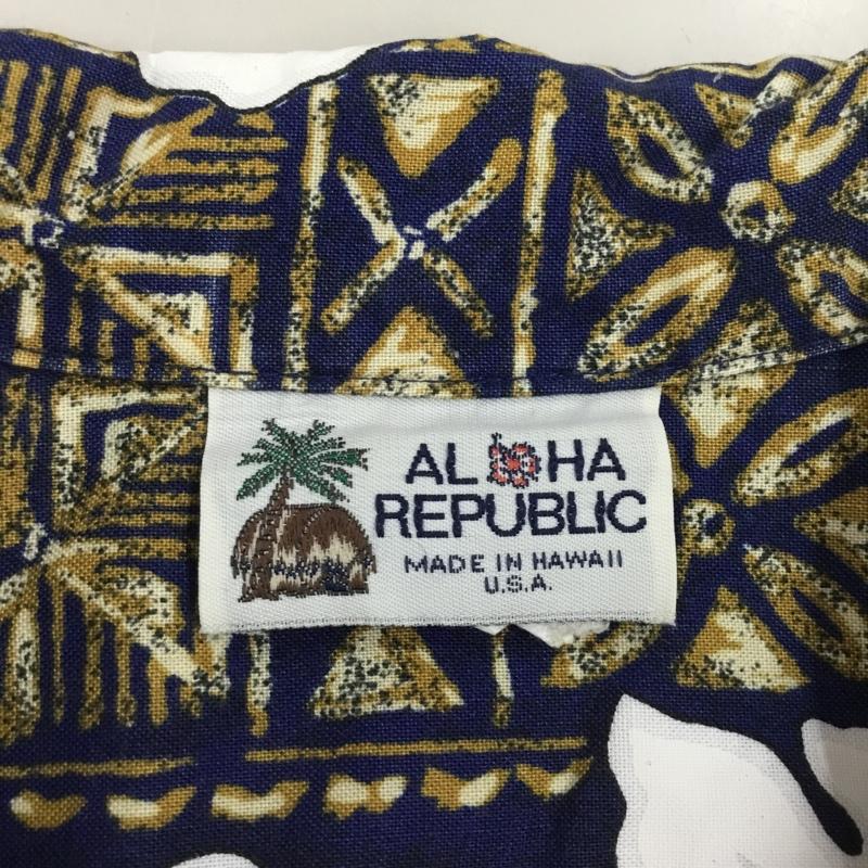 古着 USED シャツ、ブラウス 半袖 半袖シャツ カラーシャツ 半袖カットソー アロハシャツ S プリント マルチカラー / マルチカラー /  メンズ USED 古着 中古 10108703