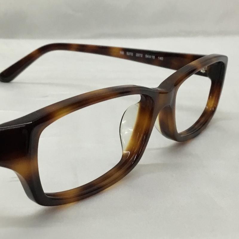 レイバン Ray-Ban めがね・サングラス めがね RB5272 2372 メガネフレーム レンズ無し ロゴ、文字 茶 / ブラウン / メンズ USED 古着 中古 10116650