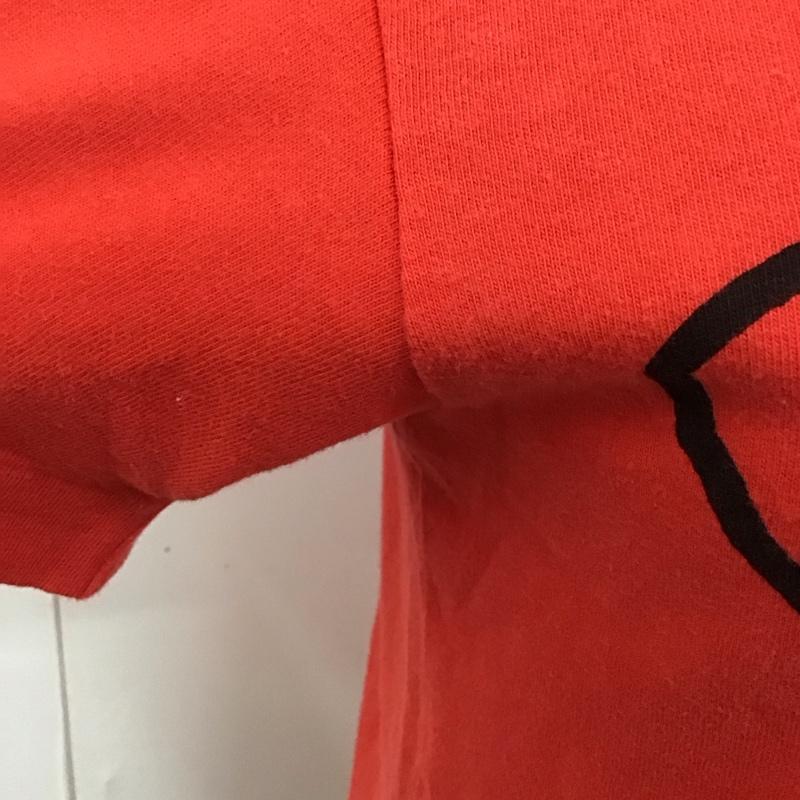 プレイコムデギャルソン PLAY COMME des GARCONS Tシャツ 半袖 az-t123 半袖カットソー プリントTシャツ S プリント 赤 / レッド / レディース USED 古着 中古 10114672