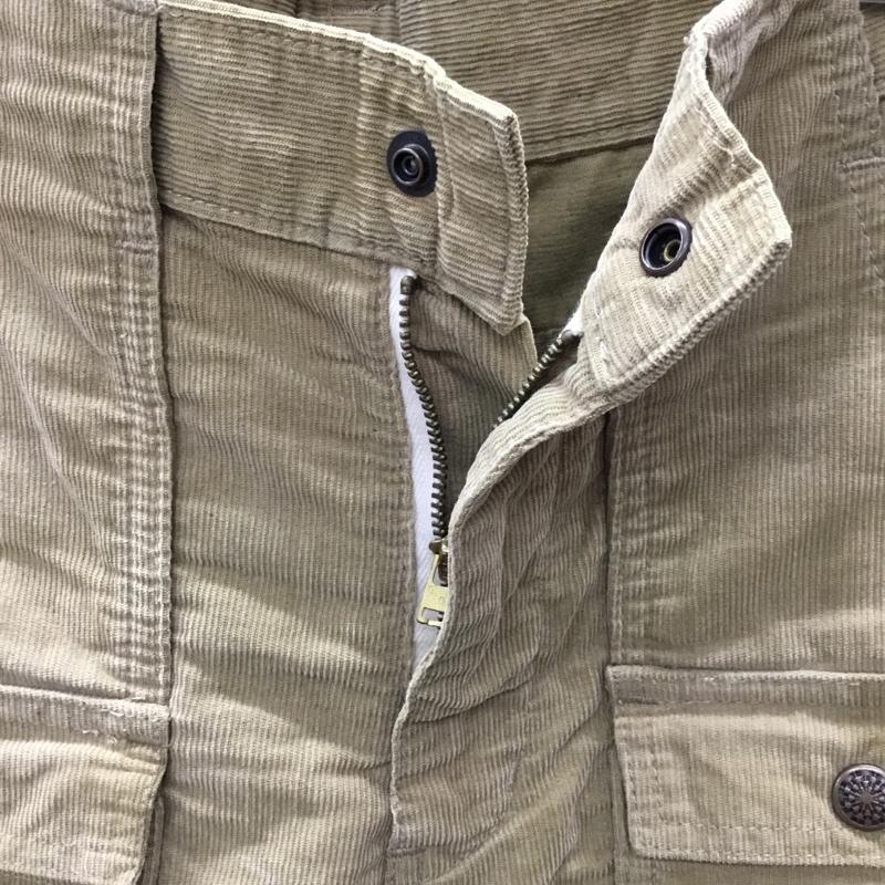 サンライトビリーバー SUNLIGHT BELIEVER パンツ ショートパンツ ショートパンツ ハーフパンツ カジュアルパンツ コーデュロイパンツ 30インチ 無地 ベージュ / ベージュ /  メンズ USED 古着 中古 10121637
