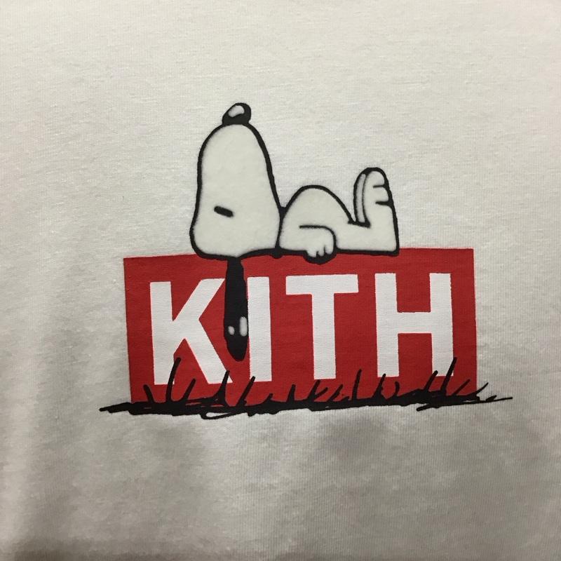 キス KITH Tシャツ 半袖 半袖カットソー プリントTシャツ クルーネックカットソー S プリント 白 / ホワイト /  メンズ USED 古着 中古 10111013