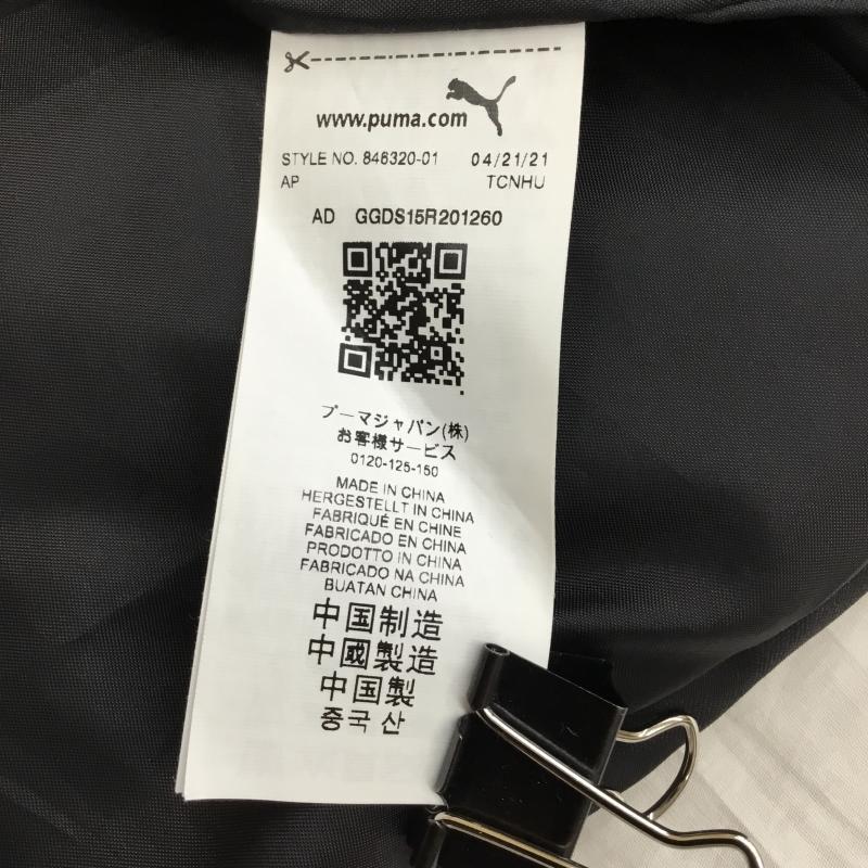 プーマ PUMA ジャケット、上着 ダウンジャケット S カモフラージュ柄・迷彩 黒 / ブラック / メンズ USED 古着 中古 10139247