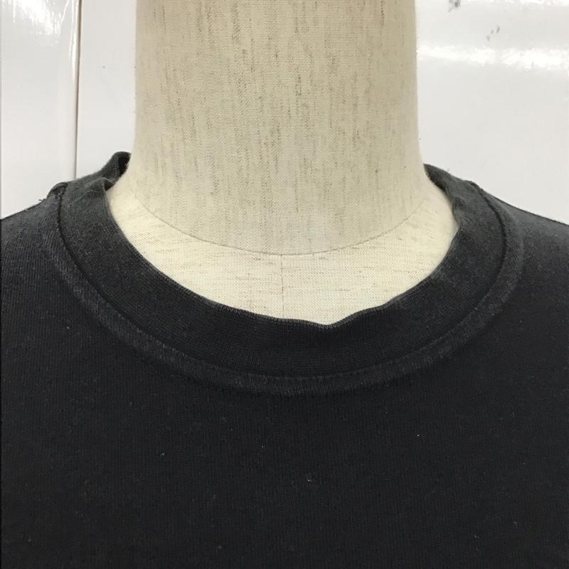 バーバリーロンドン Burberry London カットソー 長袖 長袖カットソー クルーネックカットソー ロングスリーブカットソー プリントTシャツ M プリント 白 / ホワイト / X 黒 / ブラック /  メンズ USED 古着 中古 10110390