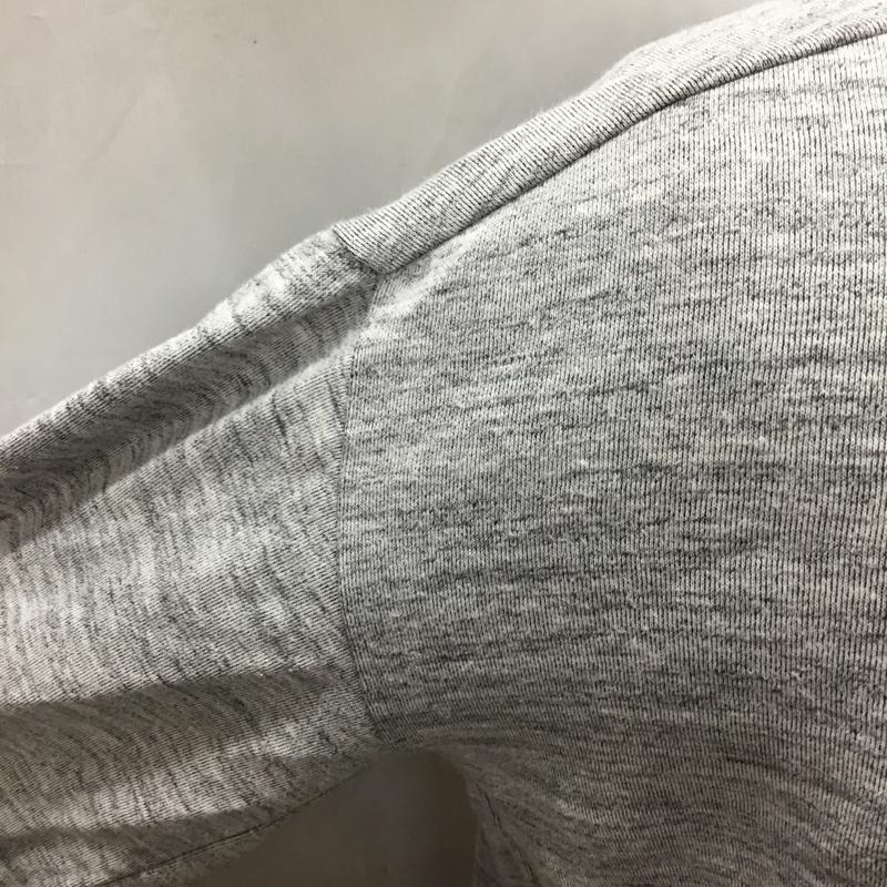 ザノースフェイス THE NORTH FACE トレーナー 長袖 NM5MI56K カットソー L ロゴ、文字 灰 / グレー / メンズ USED 古着 中古 10111405