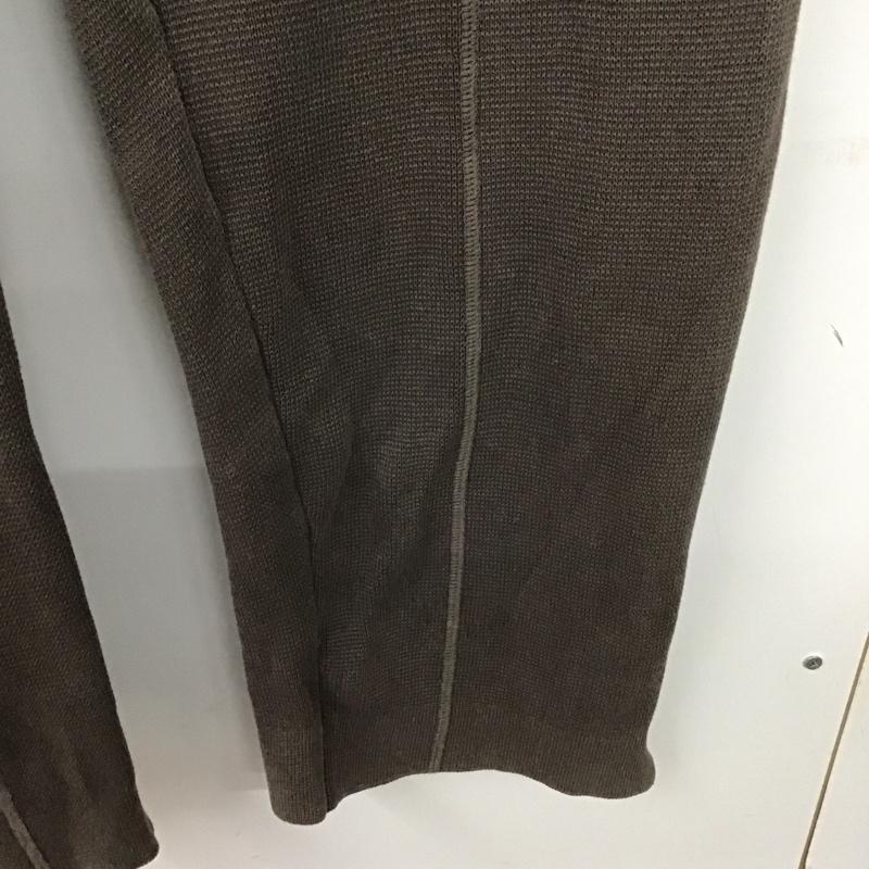 ザラ ZARA パンツ ワークパンツ、ペインターパンツ ワークパンツ ワイドパンツ カジュアルパンツ スウェットパンツ M 無地 茶 / ブラウン / メンズ USED 古着 中古 10132096