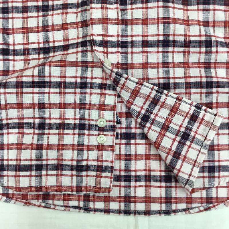トミーヒルフィガー TOMMY HILFIGER シャツ、ブラウス 長袖 L チェック 桃 / ピンク / X 赤 / レッド / メンズ USED 古着 中古 10138864