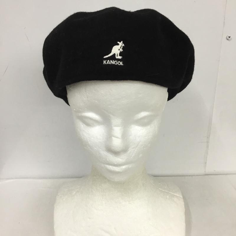 カンゴール KANGOL 帽子 ハンチング K3240SM ウールハンチング 無地 黒 / ブラック / メンズ USED 古着 中古 10125215