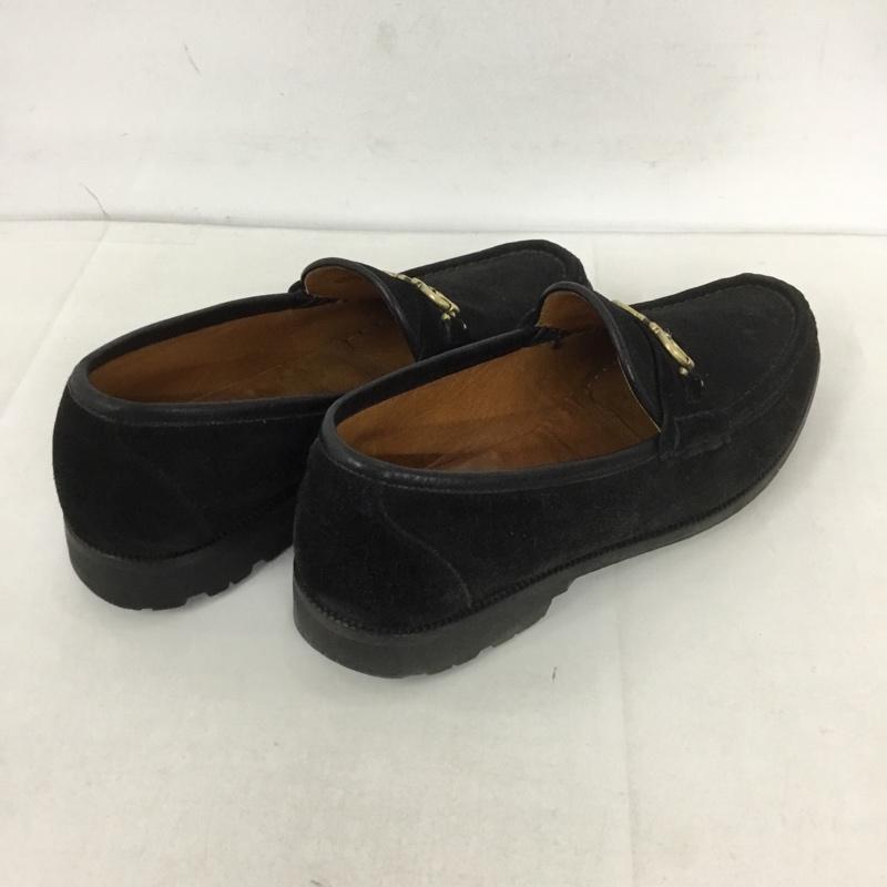 サルヴァトーレフェラガモ Salvatore Ferragamo ローファー ローファー UR19106 ガンチーニローファー 7.5EE 無地 黒 / ブラック / X 金 / ゴールド / メンズ USED 古着 中古 10128813