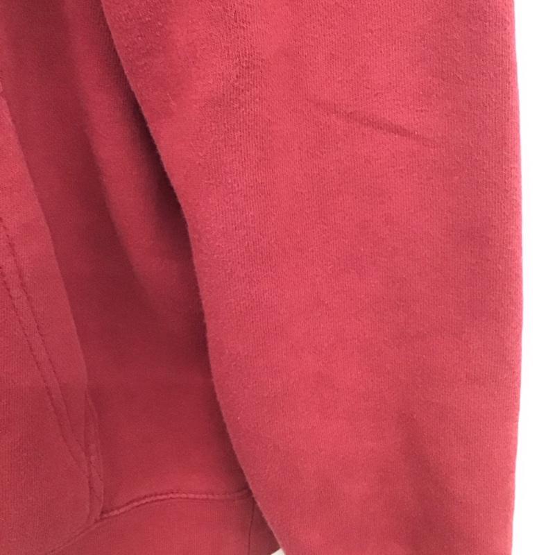 ステューシー STUSSY パーカー 長袖 L ロゴ、文字 えんじ / ワインレッド / メンズ USED 古着 中古 10131057