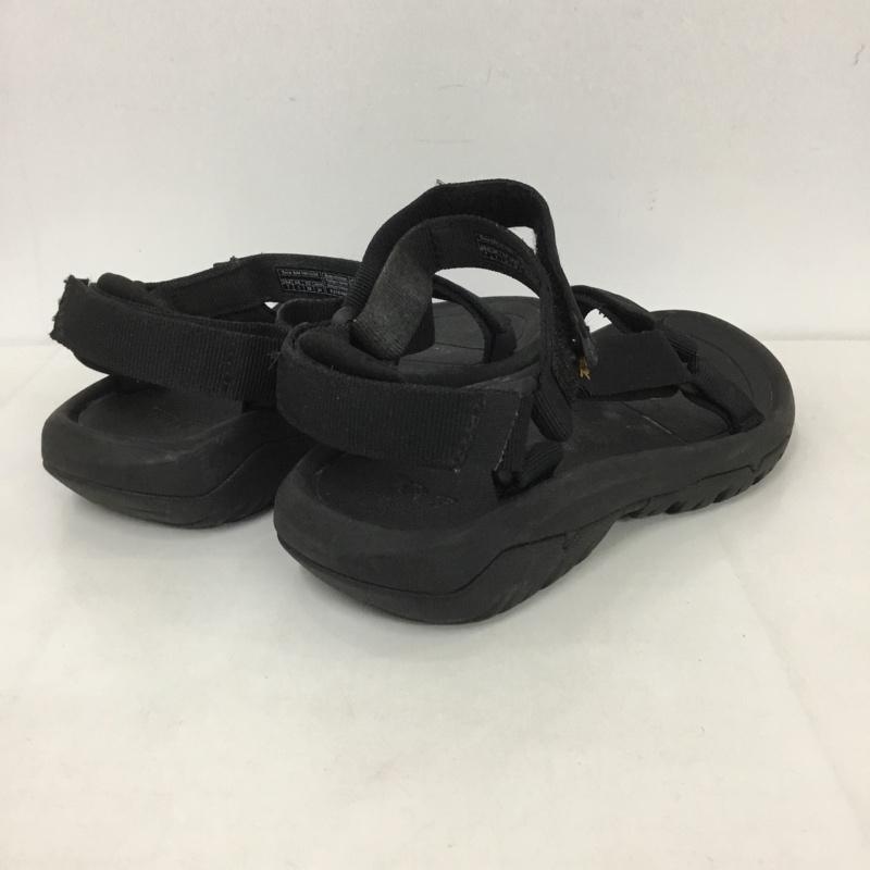 テバ Teva サンダル サンダル 1019235 HURRICANE XLT2 24cm 24.0cm ロゴ、文字 黒 / ブラック / レディース USED 古着 中古 10124367