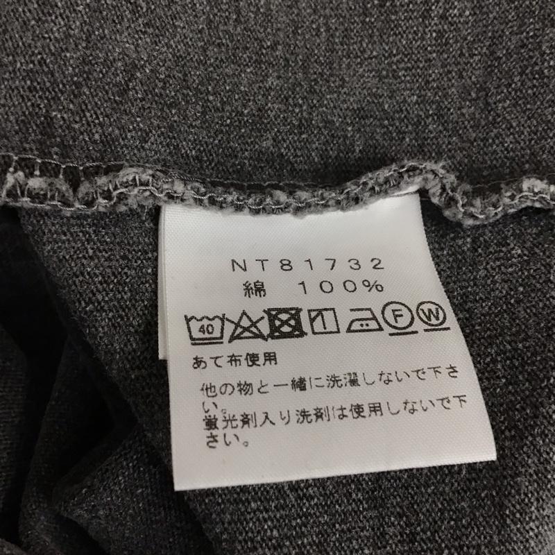 ザノースフェイス THE NORTH FACE Tシャツ 長袖 NT81732 PIGMENT DYE TEE ロンT L ロゴ、文字 黒 / ブラック / メンズ USED 古着 中古 10115597