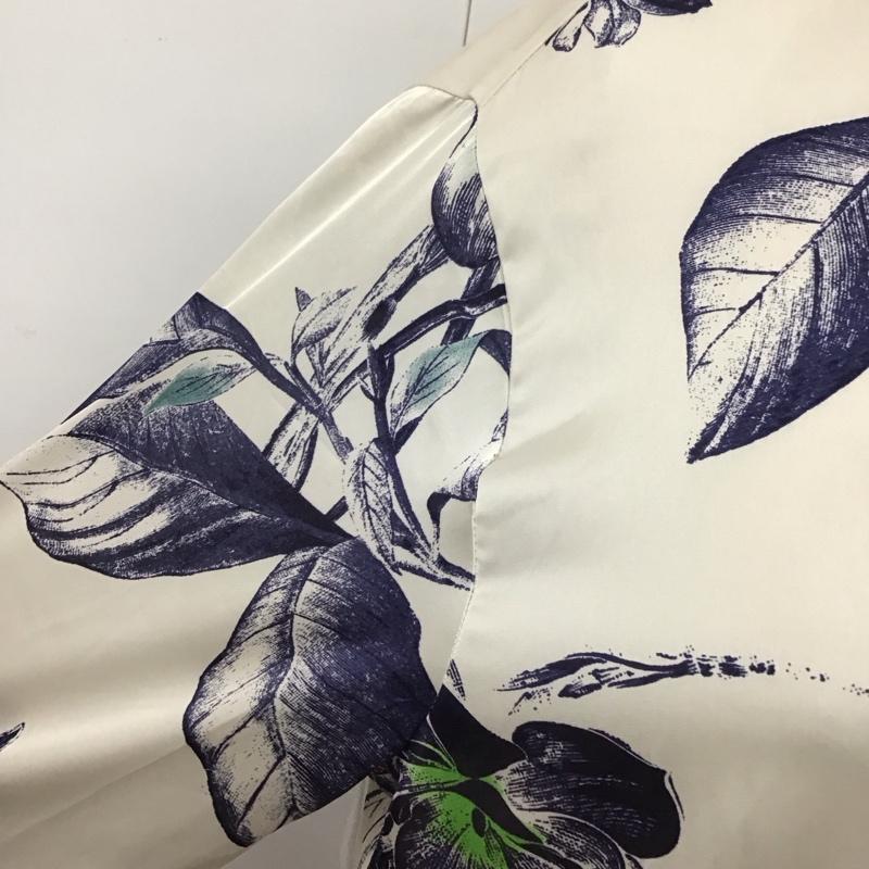 ザラ ZARA シャツ、ブラウス 長袖 長袖シャツ カラーシャツ プリントシャツ 長袖カットソー M プリント マルチカラー / マルチカラー / レディース USED 古着 中古 10117996