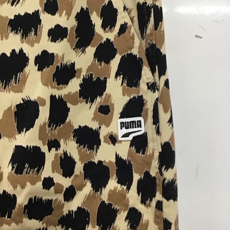 プーマ PUMA パンツ ワークパンツ、ペインターパンツ ワイドパンツ カジュアルパンツ ワークパンツ XS プリント ベージュ / ベージュ / メンズ USED 古着 中古 10139589