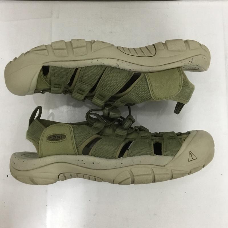 キーン KEEN サンダル サンダル 1028518 Newport H2 アウトドアシューズ 27cm 箱有 27.0cm ロゴ、文字 カーキ / カーキ / メンズ USED 古着 中古 10134277