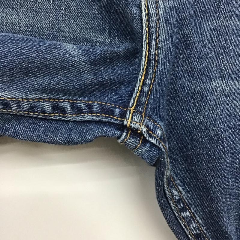 リーバイストラウスアンドコー Levi Strauss & co. パンツ デニム、ジーンズ デニムパンツ ワイドパンツ カジュアルパンツ ストレッチパンツ 28インチ 無地 インディゴ / インディゴ / メンズ USED 古着 中古 10128786