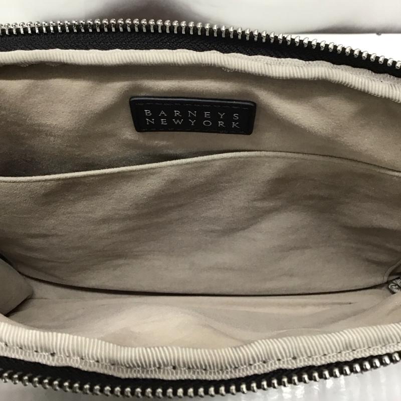 バーニーズ ニューヨーク BARNEYS NEWYORK セカンドバッグ セカンドバッグ 無地 黒 / ブラック / メンズ USED 古着 中古 10118145