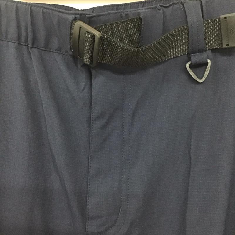 コロンビア Columbia パンツ ショートパンツ 119 pm4905 七分丈パンツ ブルーステムニーパンツ L 無地 紺 / ネイビー / メンズ USED 古着 中古 10133159
