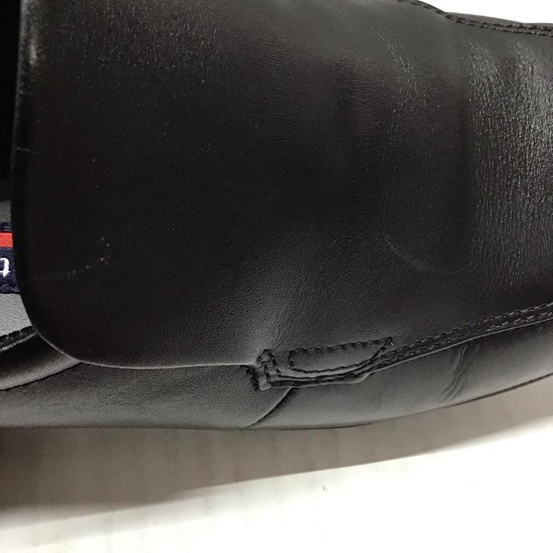 アシックス ASICS 革靴 革靴 TU-7770 texcy luxe バンプスリッポン 箱有 25cm 25.0cm 無地 黒 / ブラック / メンズ USED 古着 中古 10111722