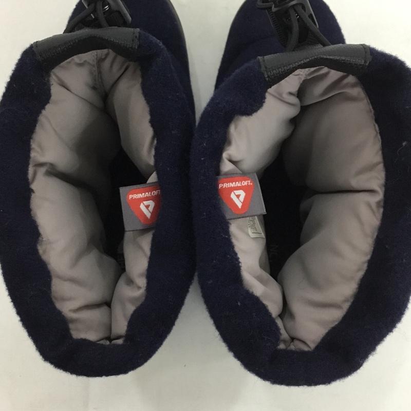 ザノースフェイス THE NORTH FACE ブーツ ショートブーツ NFW51683 W ヌプシブーティウール2 アウトドア 24cm 24.0cm ロゴ、文字 紺 / ネイビー / レディース USED 古着 中古 10137137