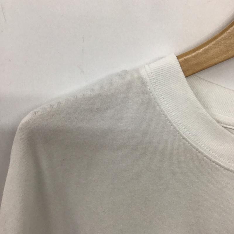 ソフトマシーン Softmachine Tシャツ 半袖 半袖カットソー プリントTシャツ クルーネックカットソー XXL ロゴ、文字 白 / ホワイト / メンズ USED 古着 中古 10137639